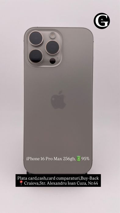 G Store Mobile: iPhone 16 Pro Max 256gb