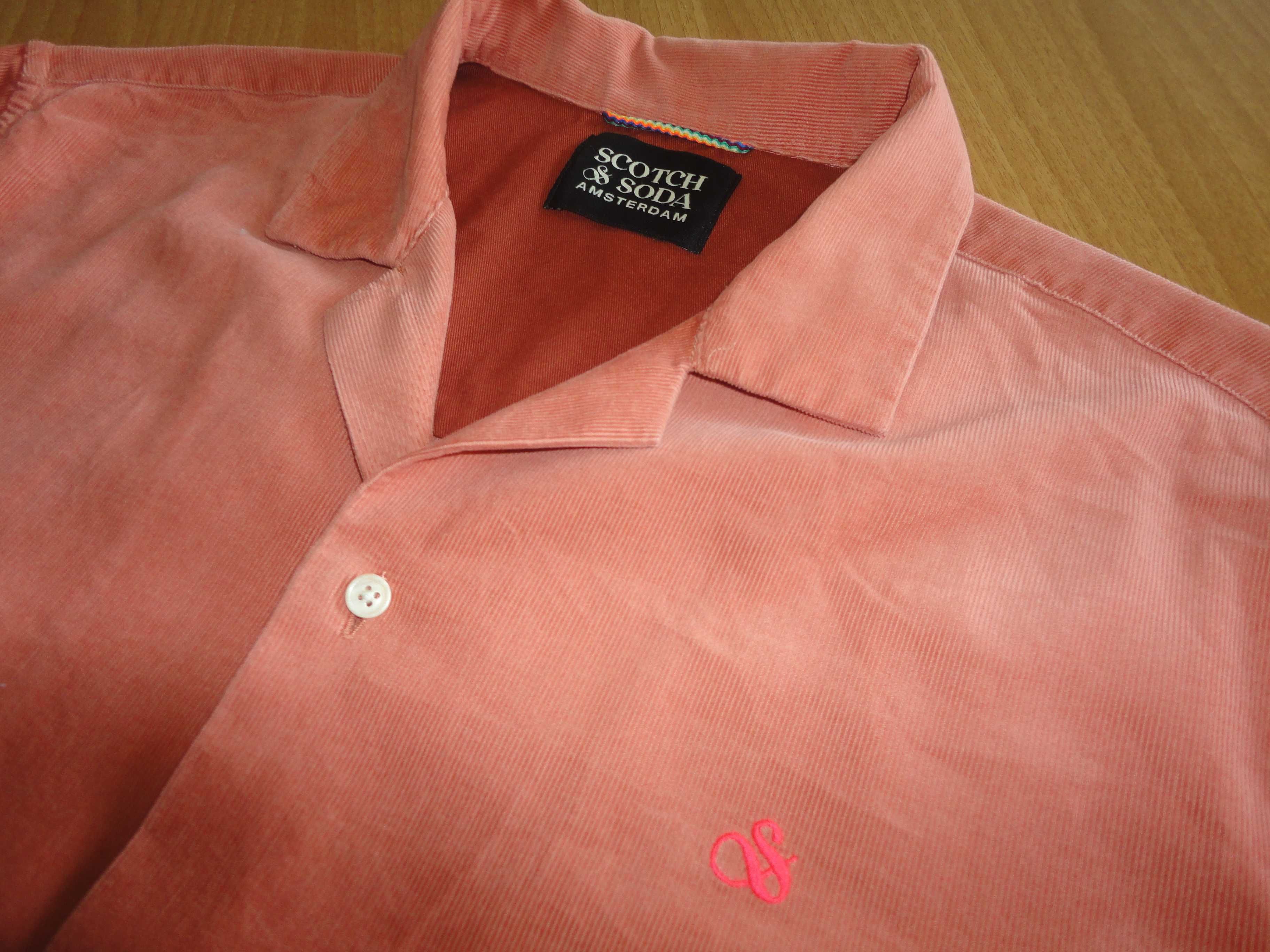 Scotch&Soda/M/мъжка риза/къс ръкав
