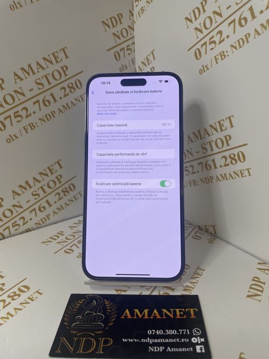 NDP Amanet Braila Iphone 14 Pro Max( 43179)