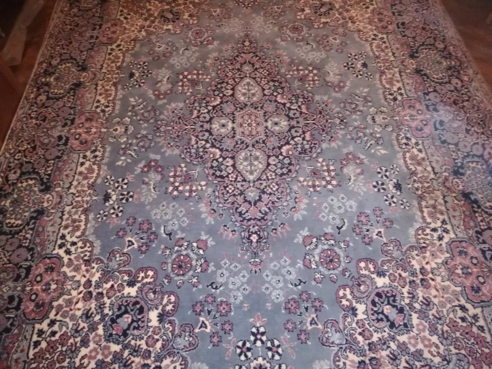 Нов Персийски килим  - син 3,46. см/ 2,46 см