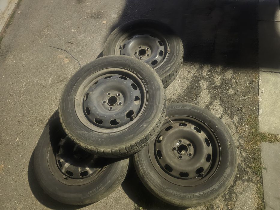 Set jante 15 inch 5x100 et38 Skoda Rapid , Fabia , Octavia 1 vw golf 4