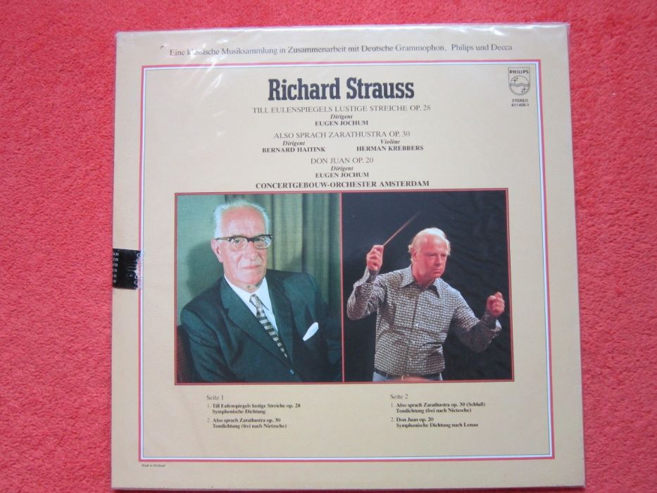 vinil Asa grait-a Zarathustra,etc  Strauss,Haitink,Jochum -nou