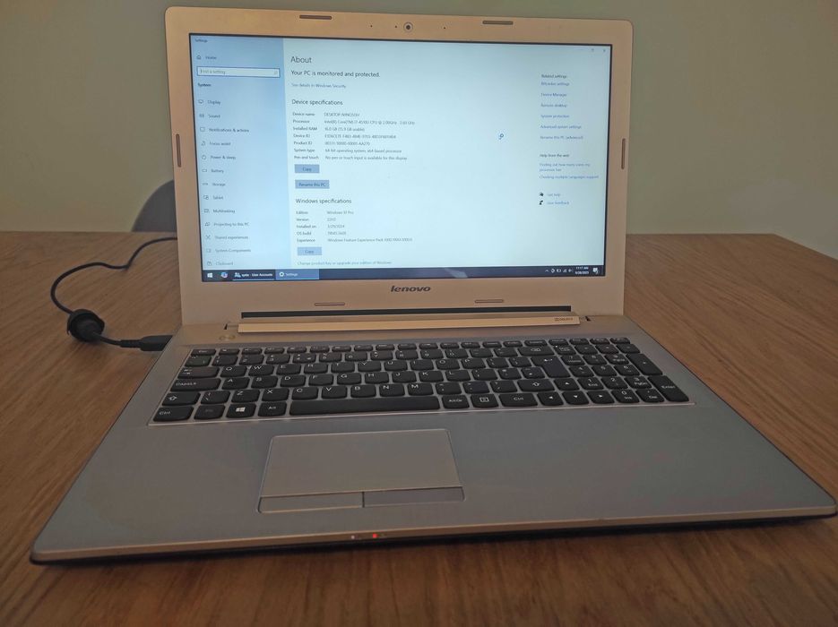 Laptop Lenovo z50-70 i7-4510U, 16 GB RAM, GeForce GT 840M 4GB