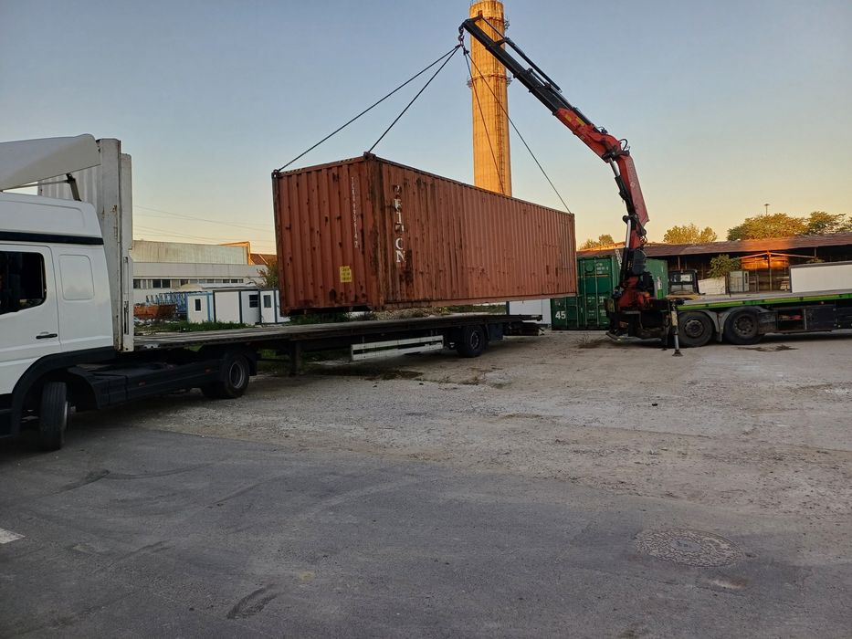 Macara Transport Hiab Camion Platformă
