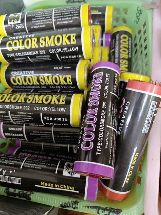 1 дымовая шашка 15-20 секунд