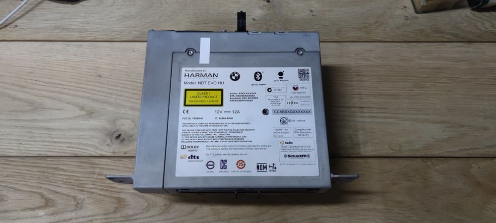 БМВ BMW NBT EVO ЕВО ID4 ид4 ID 4 ID 5 ID5 GPS W-lan BT Top 3-ka F H