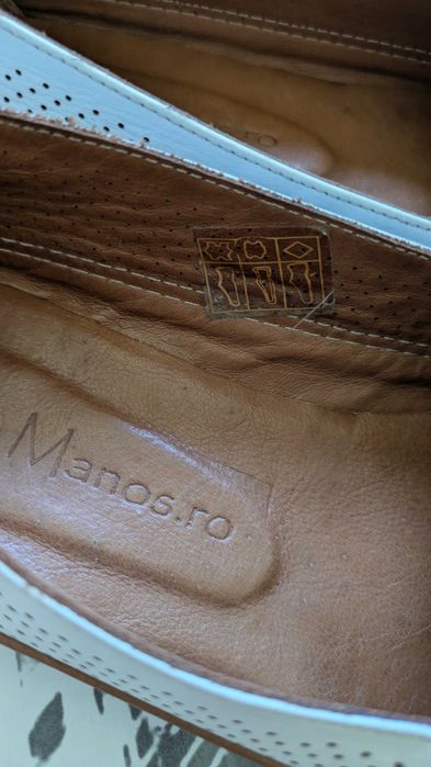 Balerini dama, piele naturala, marime 37