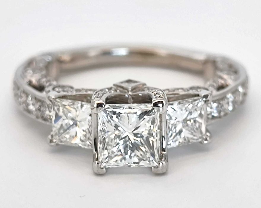 Inel 14k Verragio cu diamante 3ct Unlike any Other!