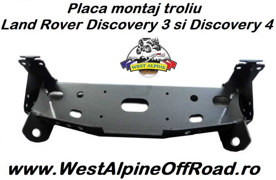 Suport troliu Land Rover Discovery 3 si 4 dedicat - Produs metalic 6mm