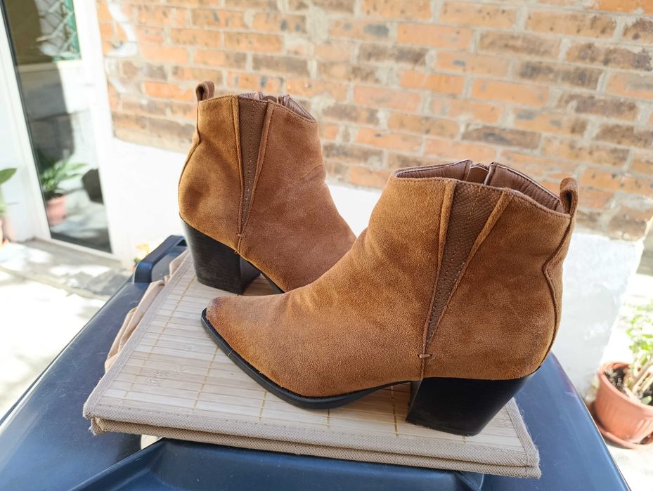 Дамски боти велур