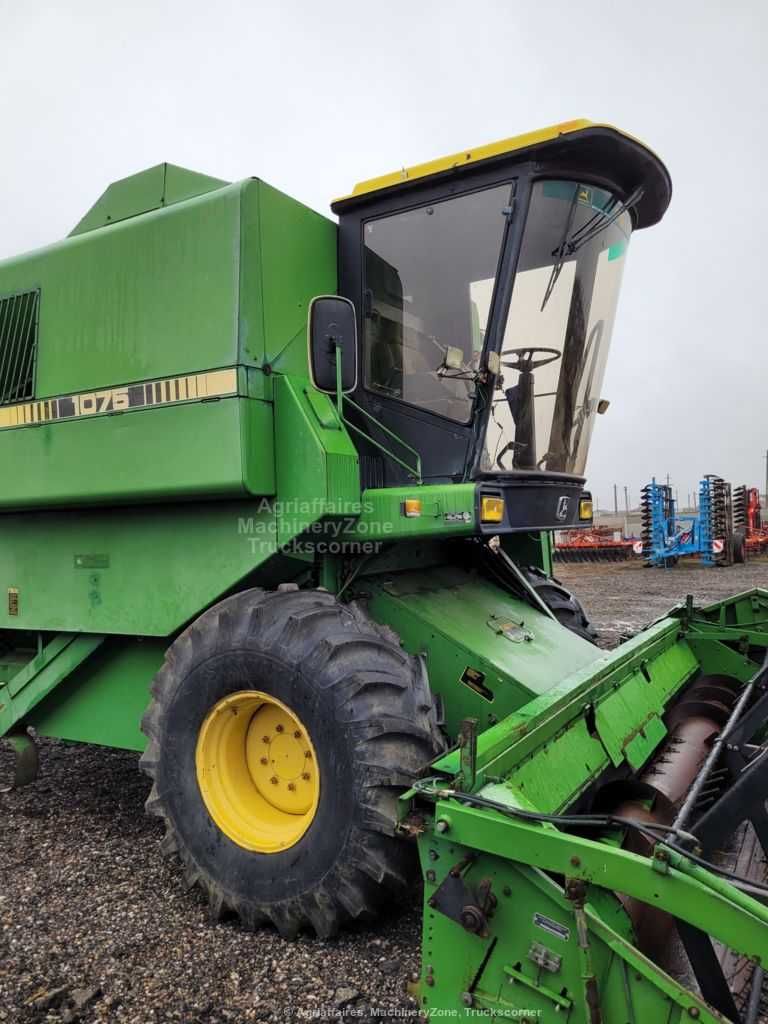 Combina John Deere 1075, AC, mecanica. Echipamente diverse. Import