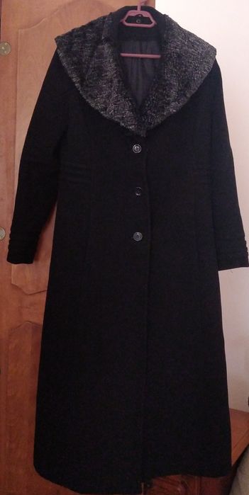 Palton Negru de lâniță