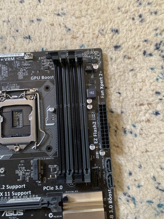 Матернскаяплата Asus z97-p с озу ddr3