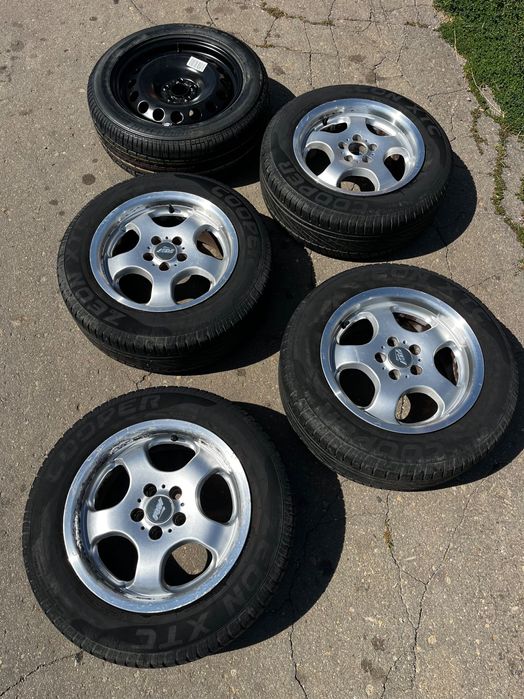 Джанти 5x100 15 VAG с гуми и резервна гума