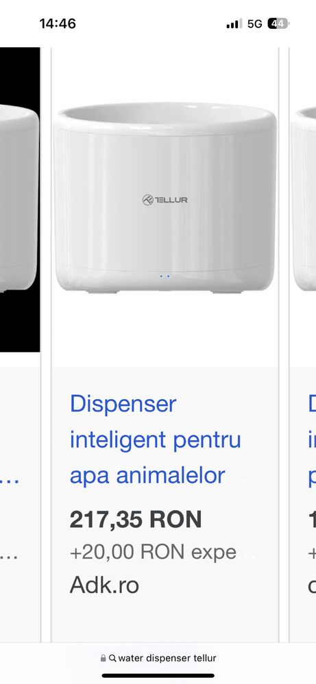 Dispenser apa animale