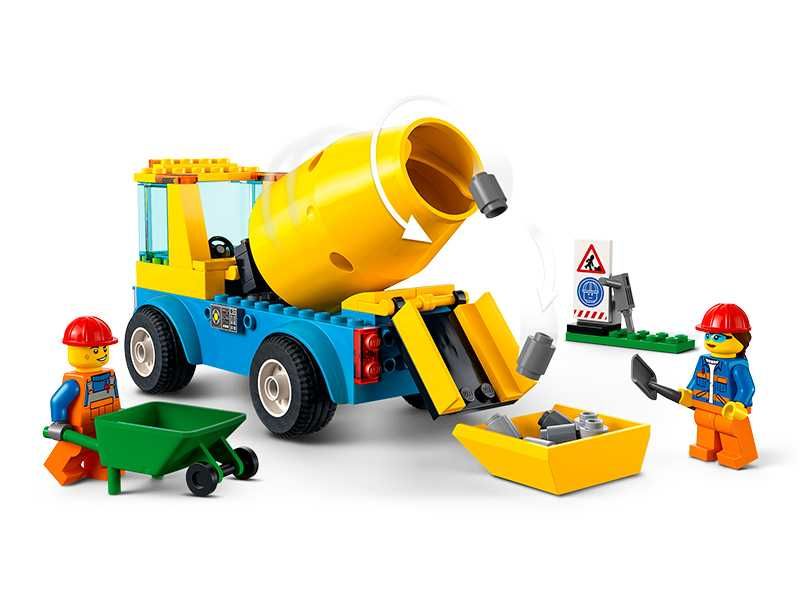НОВИ! LEGO® City 60325 Kамион бетонобъркачка