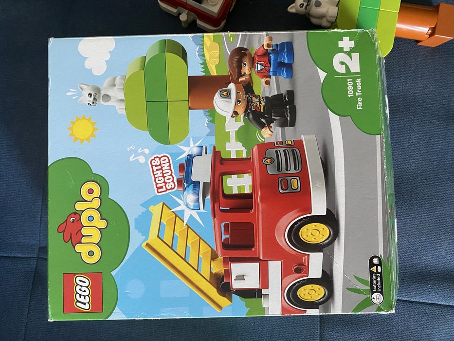 Lego duplo пожарная машина