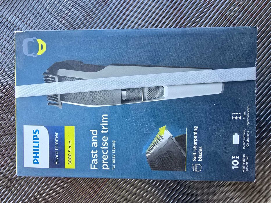 Aparat de tuns barba Philips BT3206/14, Lame din inox 0.5-10mm