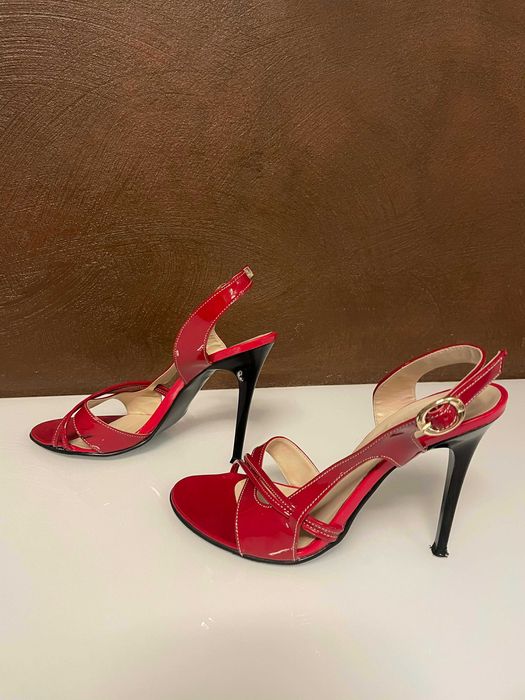 Дамски сандали висок ток - 10см Летни