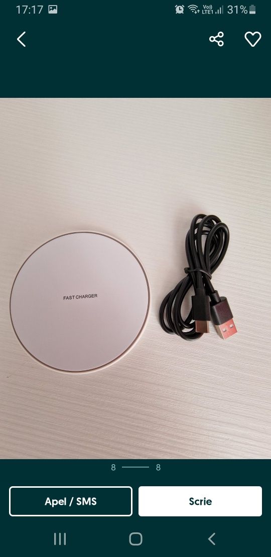 Încărcător wireless 60w auto sau birou