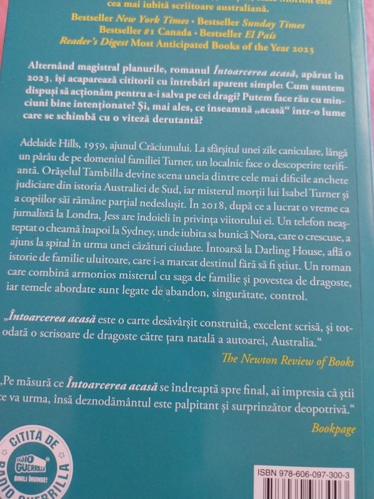 Carte - Intoarcerea acasa, autor Kate Morton