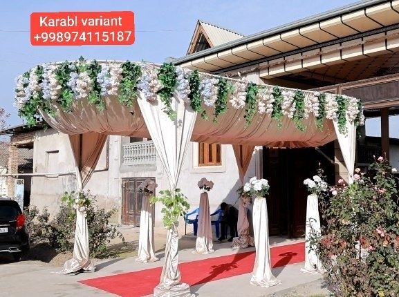 Afarmilenya Decor saxna bezak sahna + yasab beramiz arka