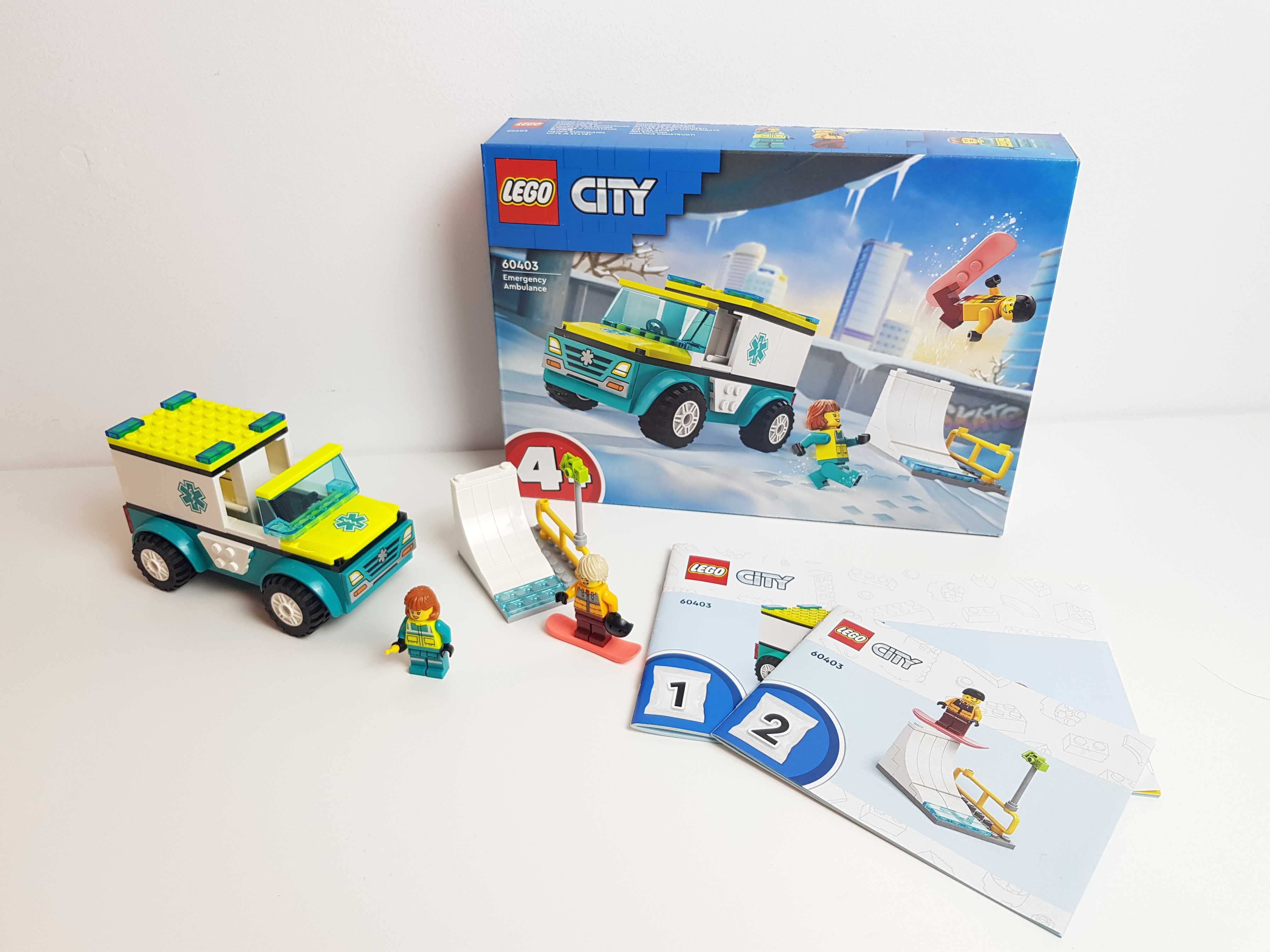 Vand LEGO 2024 City Medical - 60403: Emergency Ambulance (Ambulanta)
