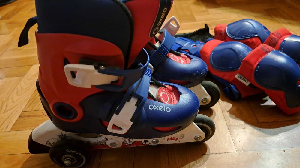 Детски ролери с комплект протектори