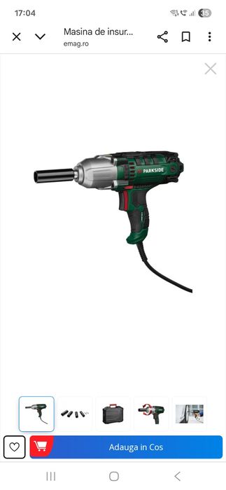 Impact parkside nou 500nm desfacere
