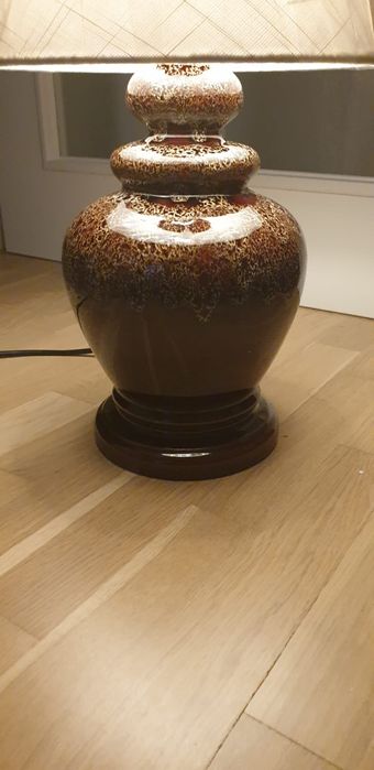 Accesoriu decorațiune înfrumusețare ceramica Fat Lava Germania 1960