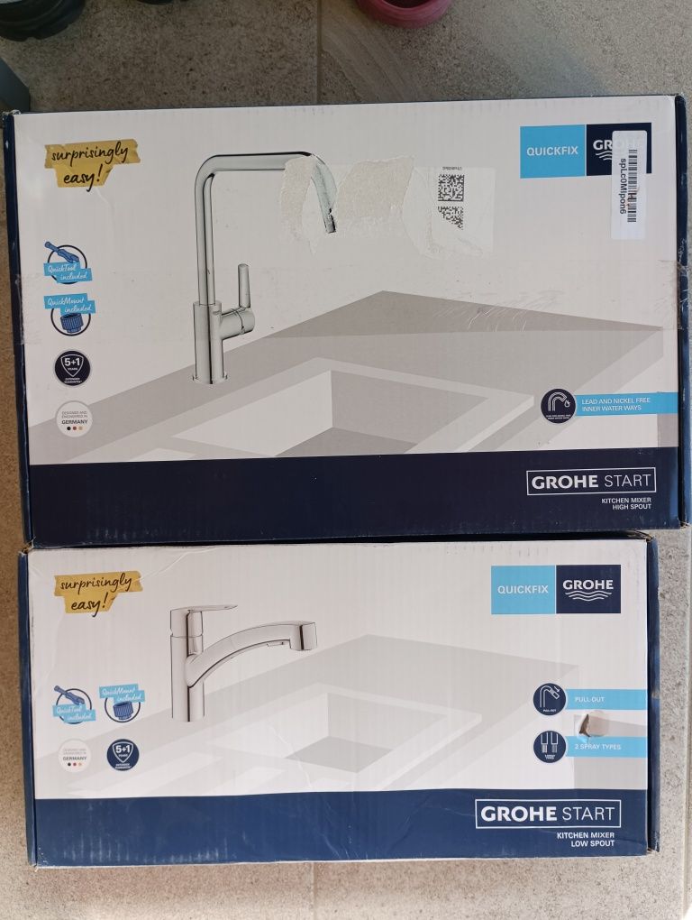 Baterie Bucatarie SIGILATA - Grohe Start 30470000/30531001