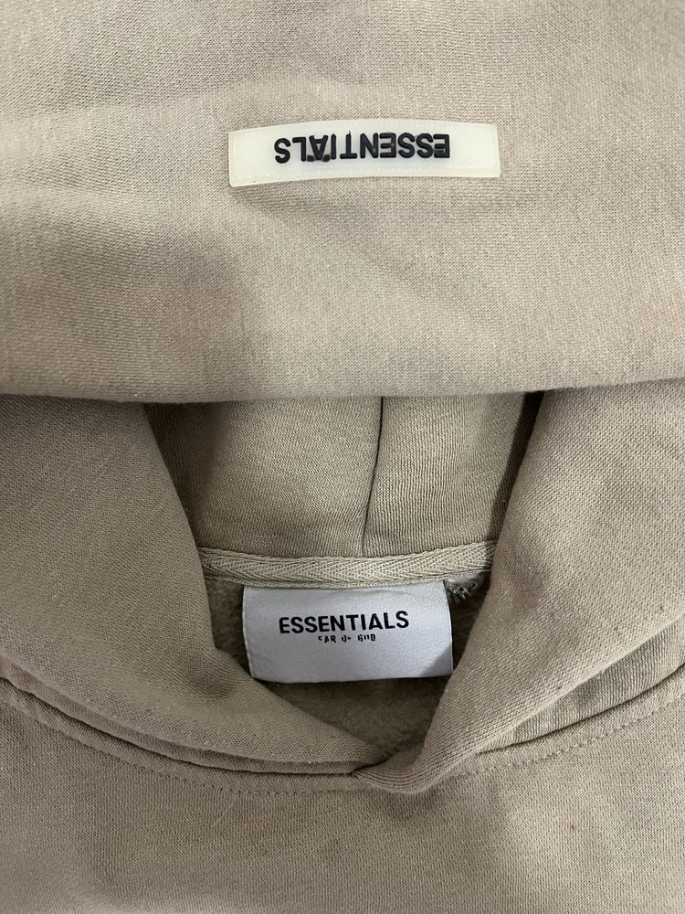Essentials Khaki hoodie