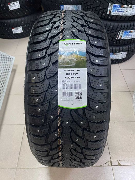 285 50 R20 Ikon Nokian Autograph Ice 9 Hakkapelita 9 шипованые 25 год