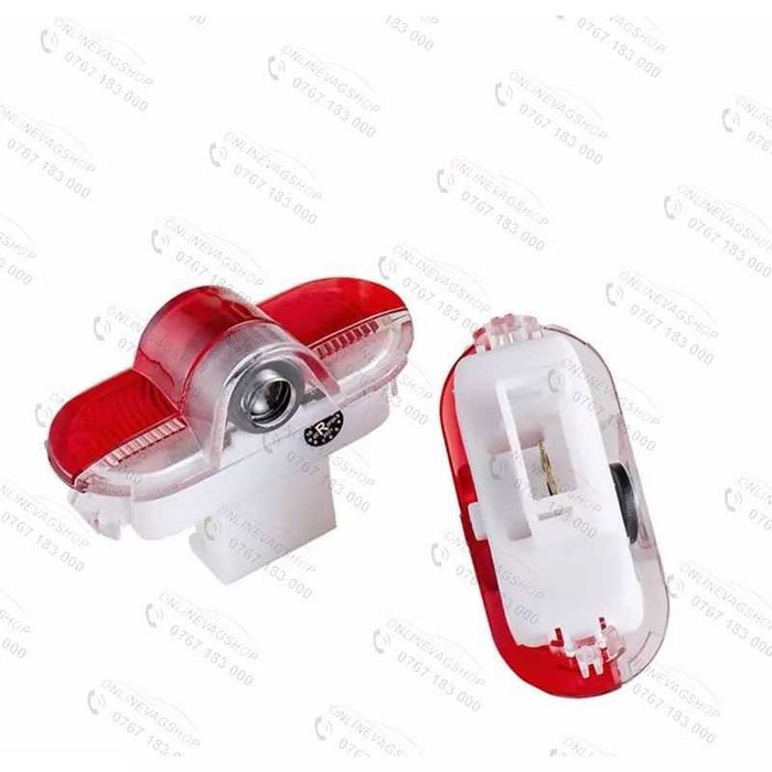 Set 2 lampi dedicate cu logo Skoda pentru portiere Skoda Octavia ,Yeti