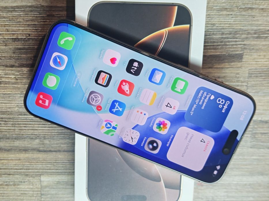 Като нов iPhone 16 Pro Max 5G 256 GB Desert 19м.гаранция