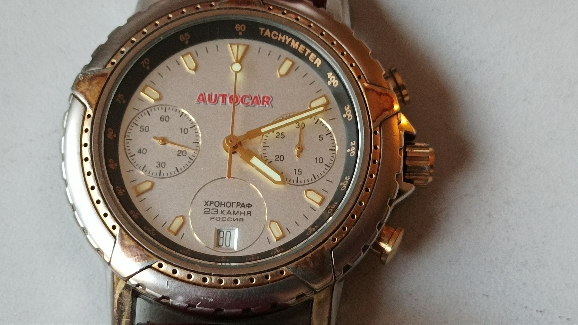 Мъжки механичен часовник Poljot chronograph 3133/Полет хронограф