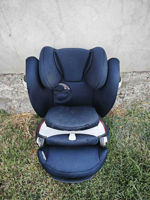 Автокресло Cybex Pallas B-Fix Bay Blue синий, группа 1/2/3