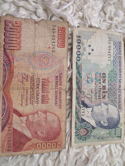 Vand bancnote turcesti