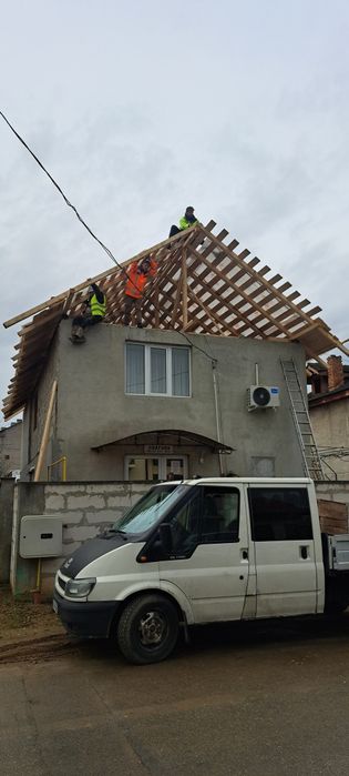 Acoperiș montaj dulgheri orice tip de tablă țiglă ceramica reparații