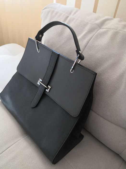 Geanta NOUA dama de piele naturala Made in Italy