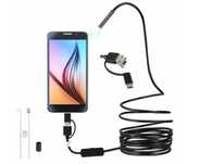 Camera inspecție endoscop usb c android telefon laptop cablu 2m