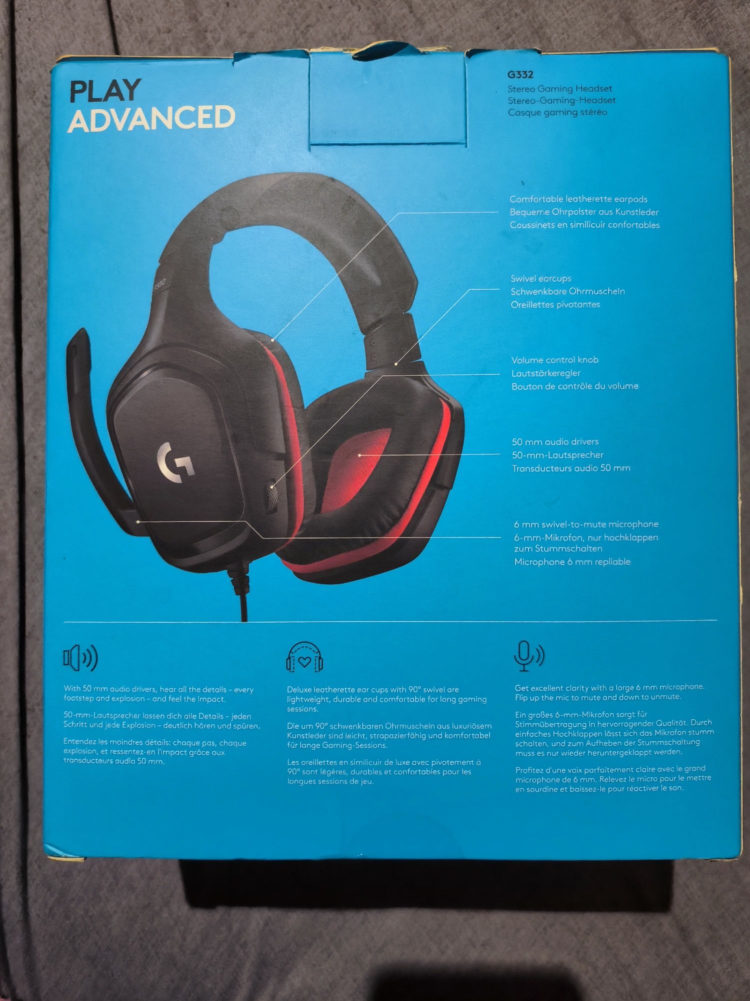 Слушалки Logitech G332
