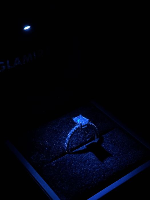 Годежен Пръстен бяло злато