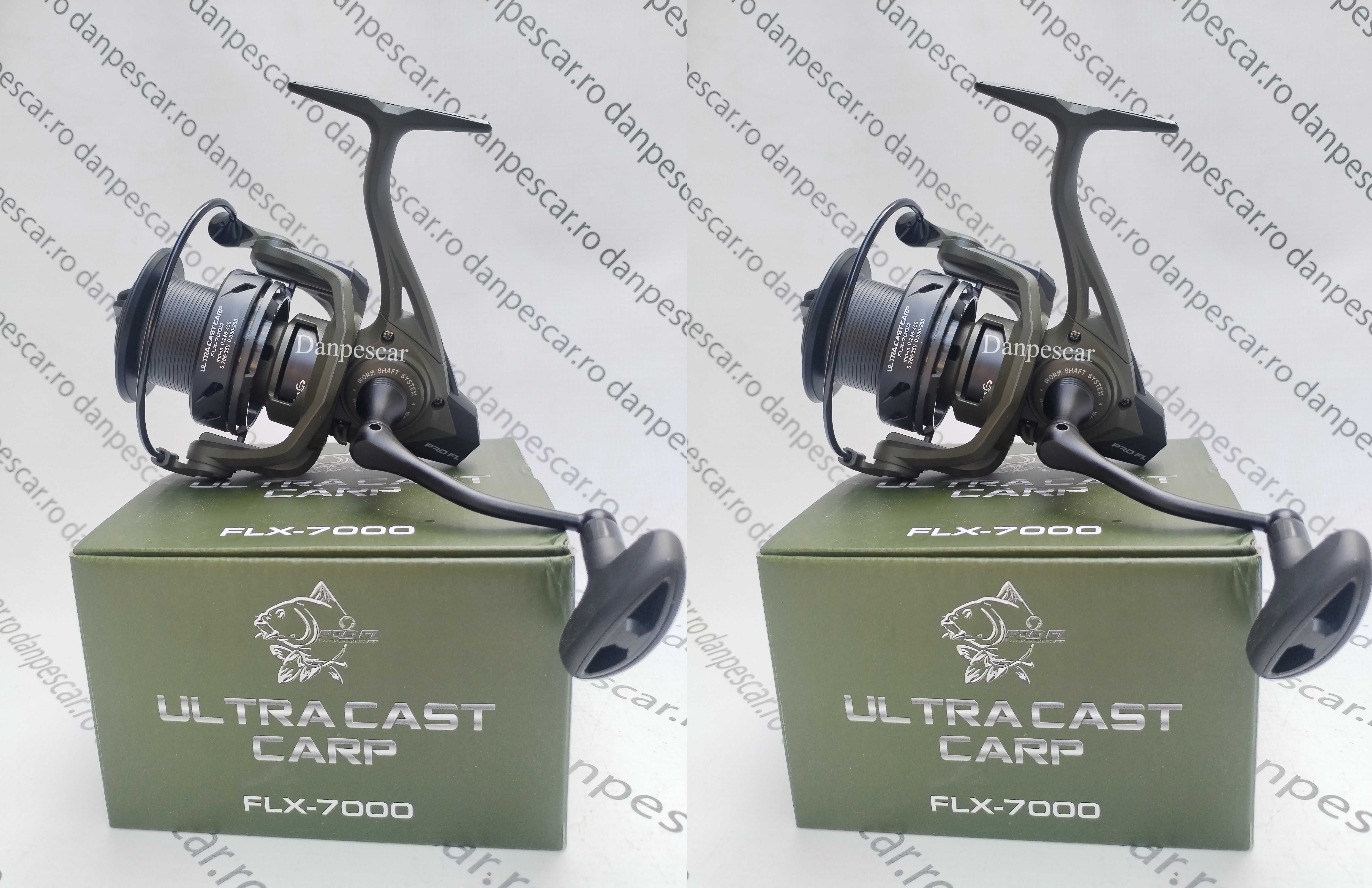 SET 2 Mulinete Feeder si crap Fl Flx 7000 Ultra Cast Carp Long Cast