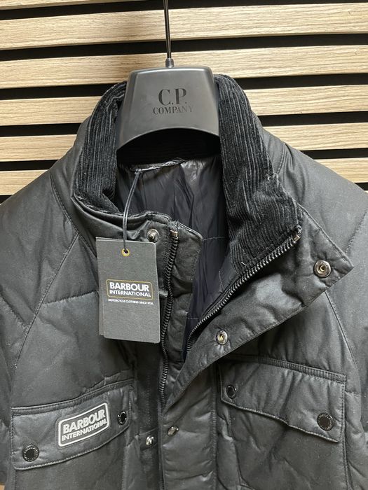BARBOUR : Hoxton Baffle WAX Jacket Ново зимно яке размер М / Оригинал