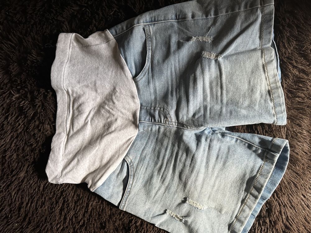 2 джинс, шорт для беременных