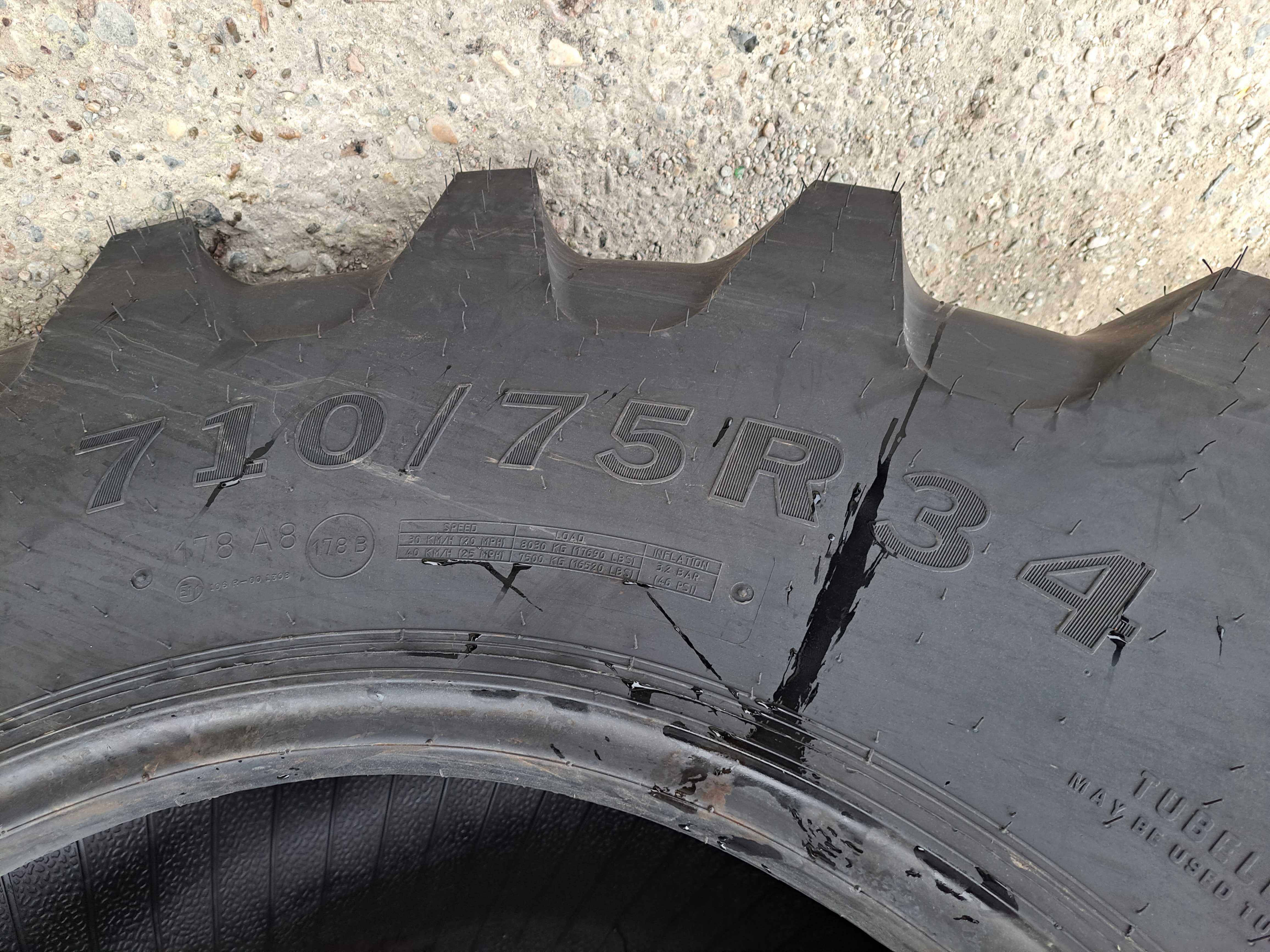 Cauciucuri noi 710/75R34 ALLIANCE anvelope radiale pentru TRACTOR