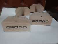 GRAND! Wood parallettes! фитнес уред