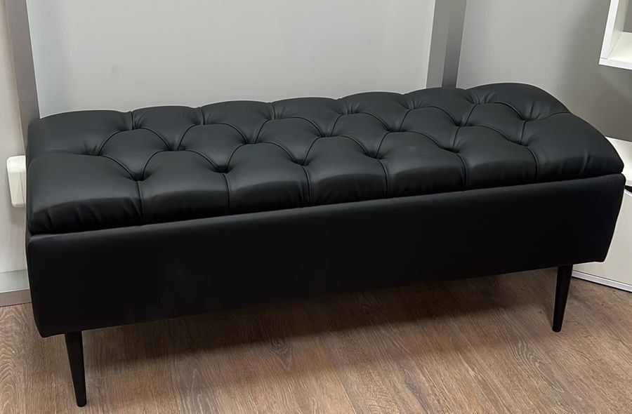 Пуф-банкетка с местом для хранения