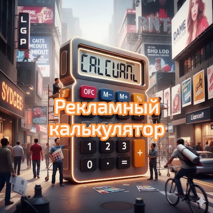 Вывеска баннер полиграфия